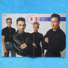 DEPECHE MODE POSTER BRAVO 2 Seiten Sandra
