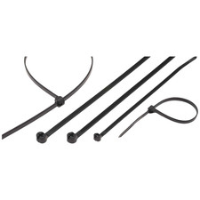 Helukabel Kabelbinder 91068-1000 TY26MX Stahlzunge UV-stabilisiert 1000 Stück