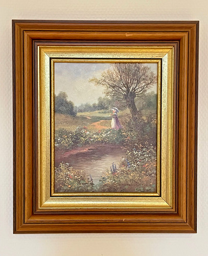 ölgemälde mädchen mit - Ölgemälde,