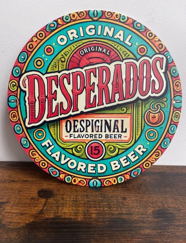 Blechschild desperados pils - blechschild,