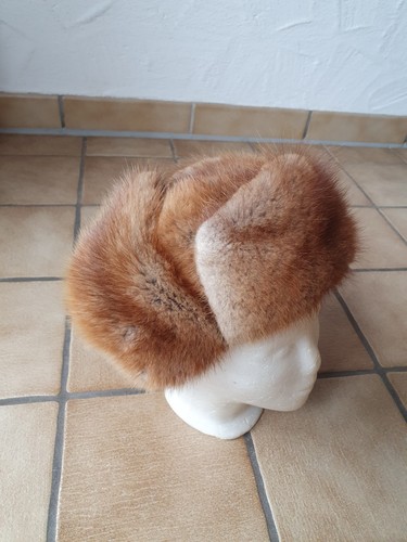 Echt fell mütze neuwertig - mütze, "