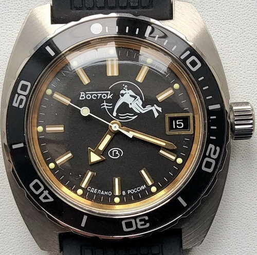 Vostok amfibia automatic scuba - amfibia,