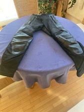 Damen Motorradhose Schwarz