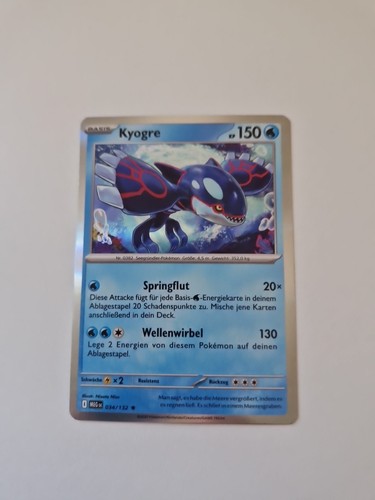 Kyogre 034 132 holo mega - holo,