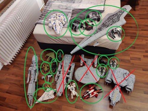 Klemmbaustein sammlung sci - sammlung, sci-fi