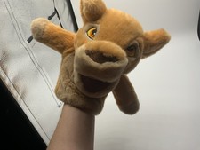 Vintage Disney DER KÖNIG DER LÖWEN II Kiara Simbas Tochter Plüsch-Handpuppe 10 Zoll