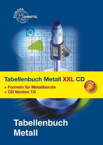 Tabellenbuch metall xxl - tabellenbuch,