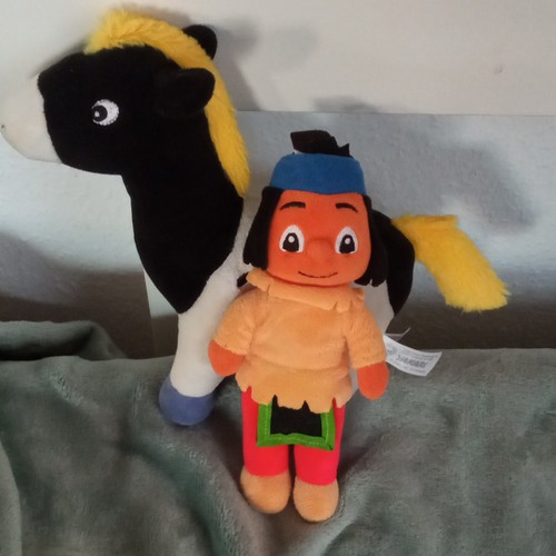 Stofftiere yakari und pferd - stofftiere,