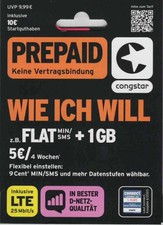 Congstar Telekom SIM Karte  0160 - 99 88 26 00  top gut merkbare VIP-Nummer NEU