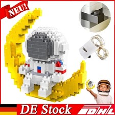 Astronauten Bausatz Spielzeug Gelenke Weihnachten Geschenk für Kinder Mit Licht