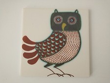 Fliese Kachel  15 x 15 cm Eule