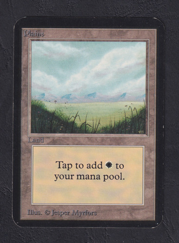 Magic mtg plains alpha - -,
