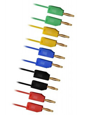 2mm Messleitung Prüfkabel Laborkabel Bananenstecker Labor Stecker Kabel