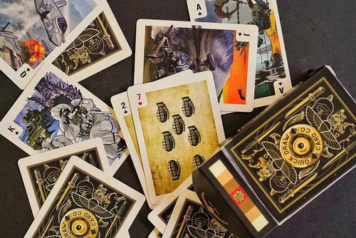 Quick draw card company - draw,