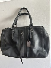 hochwertige Handtasche, Schultertasche, PICARD, schwarz, Leder