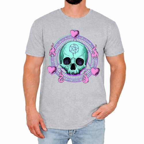 Gothic totenkopf herren - gothic,