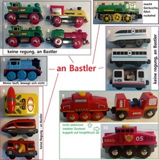 elektrische Lok für Holzbahn : Eichhorn / BRIO /  Thomas .. an Bastler  #SII
