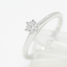 Tiffany & Co. Verlobungsring Platin 950-Gr.51 - Box & Zertifikat 0,23 ct - VVS2