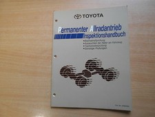 Werkstatthandbuch Inspektionshandbuch Toyota Allradantrieb DM023M