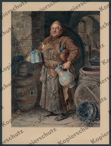Eduard grützner mönch vesper - eduard,