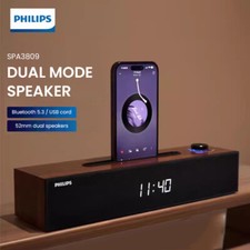 Für Philips Lautsprecher Spa3809 Bluetooth 5.3 USB Dual Verbindungsmethoden Streifenform