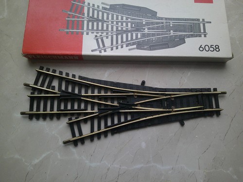 Dreiwegeweiche 6057 ohne - 1x,