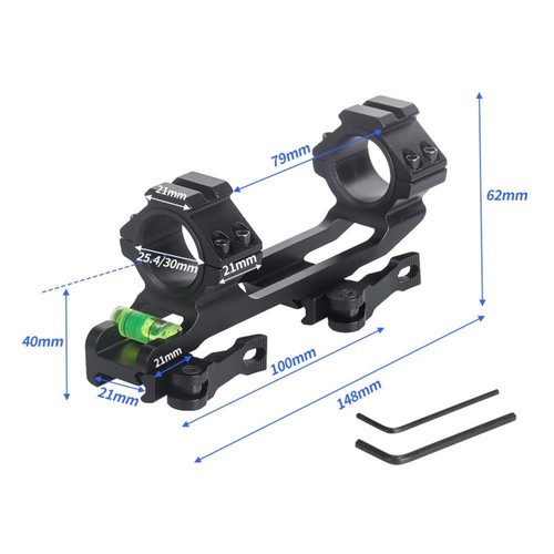 Zielfernrohr montage 4mm - qd,