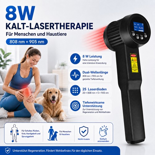 Kaltlaser 808 905nm 25 - 808/905nm,