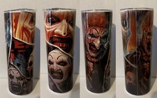 Terrifier / Art The Clown 20 Unzen Becher mit Metallstrohhalm - inkl. Geschenkbox