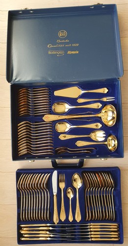 Solingen olympia gold - gold, besteck