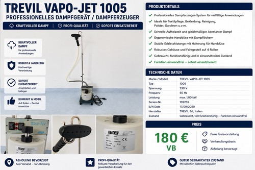 Trevil vapo jet 1005 - vapo-jet,