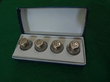 Christofle Satz 4 Salzstreuer