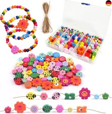 Holzperlen zum Auffädeln, 400