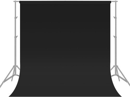 Fotohintergrund schwarz 3x3 - fotohintergrund, m