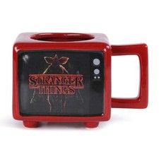 Stranger Things 3D Tasse Retro TV Thermoeffekt Kaffeetasse Kaffeebecher Becher 