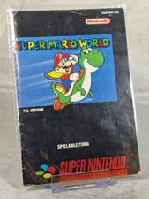 Super Nintendo SNES Spielanleitung Super Mario World NOE DEUTSCH