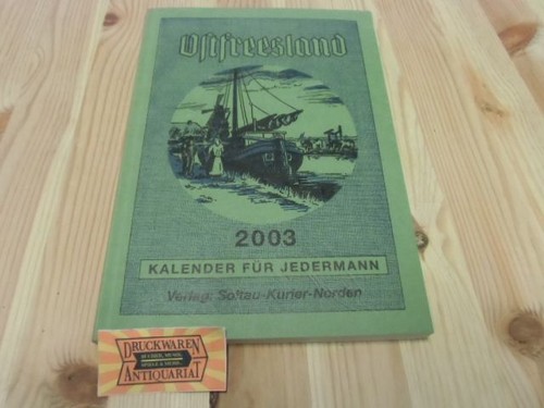 Ostfriesland 2003 kalender - ostfriesland,