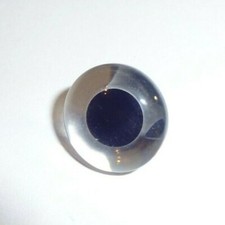 Tieraugen mit Öse Knopf 45462 transparent 12 mm Union Knopf 1 Knopf Farbe 10