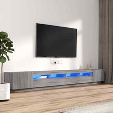 TV Schrank mit LED-Leuchten TV
