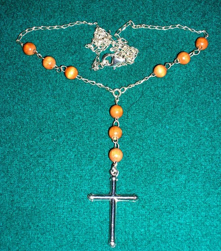 Kreuz anhänger kette - anhänger, massiv
