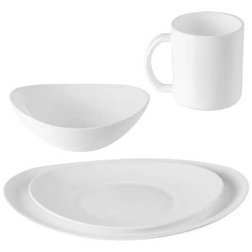 Geschirrset royal opalglas - royal,,