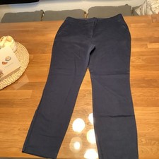 Damen Hose Stoffhose,Größe 40, Dunkelblau, Atmosphere (Primark)