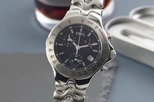 Ebel sportwave stahl titan - /,