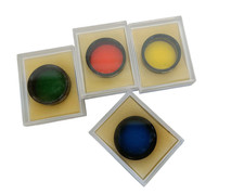 Meade 07530 Farbfilter Set Teleskop Zubehör 1 12 23A 58 80A in OVP Made in Japan