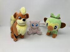 Fukano Mew Chimpep Pokemon Stofftier Plüschtier Nintendo Retro Vintage Sammlung