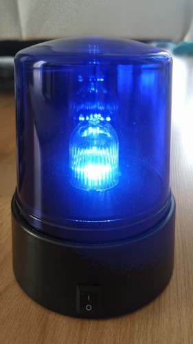 Lampe polizei blaulicht - polizei,