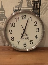 Jaguar Wanduhr Quarzuhr Batteriebetrieben Metall