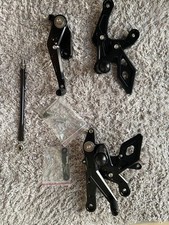 GILLES RCT Fußrastenanlage Kawasaki Z 900 17-22 Farbe Schwarz