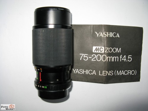 Zoom objektiv yashica lens - yashica, mc