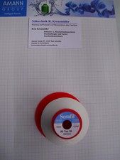 Serafil AMANN 80 Faden Weiß 2000 2.400m Nähgarn Reißfest sehr starker Faden